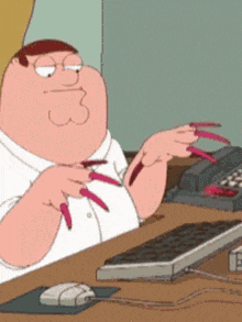 Family Guy Peter Griffin GIF - Family Guy Peter Griffin Nails GIFs