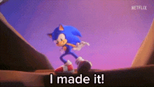 Sonic Prime I Made It GIF - Sonic Prime I Made It GIFs