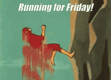 Thursday Running For Friday GIF - Thursday Running For Friday The Flash GIFs