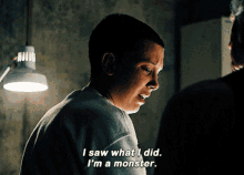 Stranger Things Eleven GIF - Stranger Things Eleven I Saw What I Did GIFs