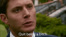 Supernatural Dean GIF - Supernatural Dean Bitch GIFs