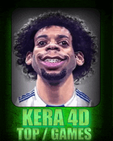a picture of a man with braces and the words kera 4d top 7 games below it