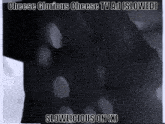 a black and white photo with the words cheese glorious cheese tv ad slowed