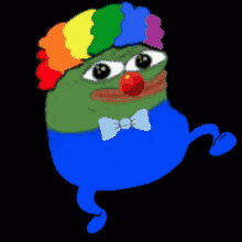 Clown Pepe GIF - Clown Pepe Frog GIFs