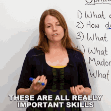These Are All Really Important Skills Emma GIF - These Are All Really Important Skills Emma Engvid GIFs