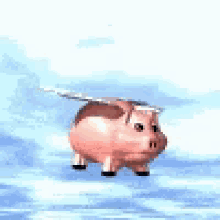 Flying Pig When Pigs Fly GIF