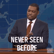 Never Seen Before Saturday Night Live GIF - Never Seen Before Saturday Night Live Weekend Update GIFs