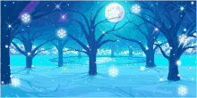 Snowy Moon GIF - Snowy Moon GIFs