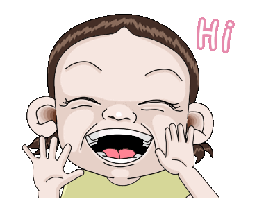 Hallo Hi Sticker - Hallo Hi Smile Stickers