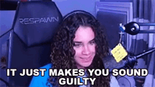 It Just Makes You Sound Guilty Fluctra GIF - It Just Makes You Sound Guilty Fluctra It Just Shows That Youre Guilty GIFs