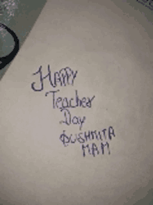 Happy Teacher Day Sushmita Mam GIF - Happy Teacher Day Sushmita Mam GIFs