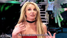 Britney Spears Im Not Really Interessted In That GIF - Britney Spears Im Not Really Interessted In That GIFs
