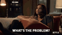 Whats The Problem Mazikeen GIF - Whats The Problem Mazikeen Lesley Ann Brandt GIFs