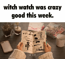 Witch Watch Witch Watch Manga GIF - Witch Watch Witch Watch Manga Witch Watch Propaganda GIFs