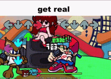 Get Real Bubsy GIF - Get Real Bubsy Bubsy Fnf GIFs