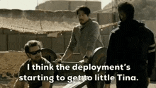 I Think The Deployment'S Starting To Get To Little Tina Seal Team GIF