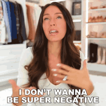 I Dont Wanna Be Super Negative Shea Whitney GIF - I Dont Wanna Be Super Negative Shea Whitney I Would Like To Have More Positive GIFs