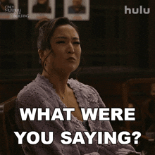 What Were You Saying Kimber GIF - What Were You Saying Kimber Ashley Park GIFs