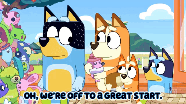 Bluey Bandit GIF Bluey Bandit Starting Discover Share GIFs, 43% OFF