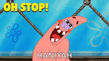 Patrick Oh Stop GIF - Patrick Oh Stop Shy GIFs