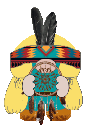 Native American Gnome Sticker - Native American Gnome Stickers
