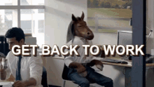 Get Back To Work Monday GIF