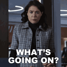 Whats Going On Marissa Gold GIF - Whats Going On Marissa Gold The Good Fight GIFs