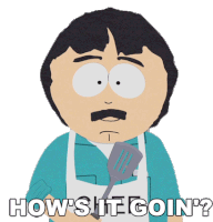 Hows It Going Randy Marsh Sticker - Hows It Going Randy Marsh South Park Stickers