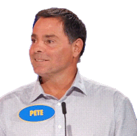 Yeah Pete Sticker - Yeah Pete Family Feud Canada Stickers