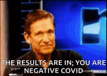covid19 maury povich the results are in tested negative