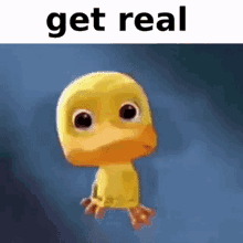 Get Real Duck GIF