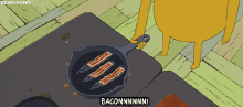 Frying Bacon GIF - Bacon Cooking GIFs