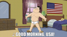 American Dad Good Morning Usa GIF - American Dad Good Morning Usa Good Morning GIFs