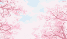 Cherry Blossom Anime GIF - Cherry Blossom Anime Falling Leaves GIFs