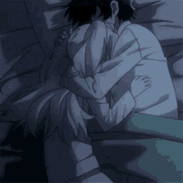 Valentines full page #1 (Cuddling; Anime) | Art Amino