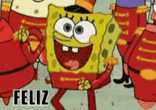 Bob Esponja Baile Feliz Miércoles GIF - Spongebob Feliz Miercoles Dancing GIFs
