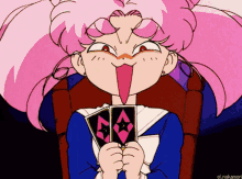 Sailor Moon Chibiusa GIF - Sailor Moon Chibiusa Evil Laugh GIFs