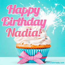 Happy Birthday Nadia Birthday GIF