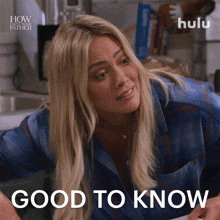 Good To Know Sophie GIF - Good To Know Sophie How I Met Your Father GIFs