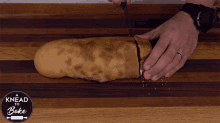 Cutting Into Spiced Bread Daniel Hernandez GIF - Cutting Into Spiced Bread Daniel Hernandez A Knead To Bake GIFs