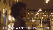 I Dont Want The Pressure Naomi Campbell GIF - I Dont Want The Pressure Naomi Campbell Being Naomi GIFs