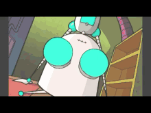 You'Re On Fire! GIF - Invader Zim Alien Upside Down GIFs