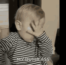 Baby Face Palm GIF - Baby Face Palm Really GIFs