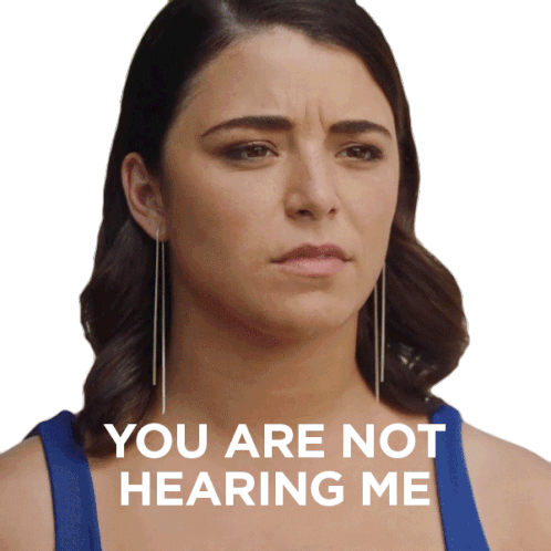 You Are Not Hearing Me Ellery Sticker - You Are Not Hearing Me Ellery Diggstown Stickers