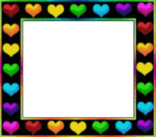 frames frame border line hearts