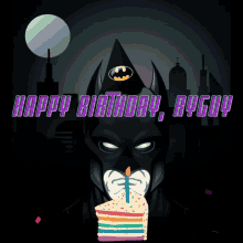 Happy Birthday Batman GIF - Happy Birthday Batman Cake GIFs