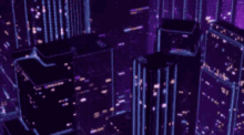 Purple Cyber Gif Purple City GIF - Purple Cyber Gif Purple City Purple GIFs