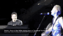 Alan Wilder Martin Gore GIF - Alan Wilder Martin Gore Depeche Mode GIFs