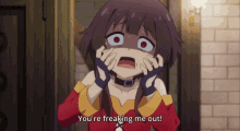 Anime Freaking Out GIF - Anime Freaking Out Konosuba GIFs