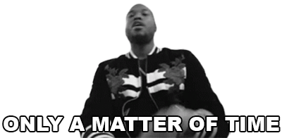 Only A Matter Of Time Meek Mill Sticker - Only A Matter Of Time Meek Mill Shine Song Stickers